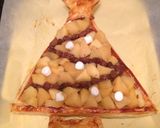 アップルパイでクリスマスツリー★作り方5写真