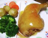 テリヤキチキンレッグ＊骨付き鶏の照り焼き作り方5写真