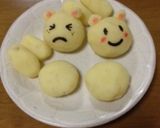 じゃがいもデコ鍋★豆乳鍋クマさん作り方2写真