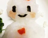 離乳食*中期〜♡簡単クリスマスプレート作り方1写真
