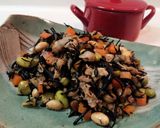 まめマメしく華やかに♪ひじきの煮もの作り方6写真
