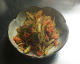 ごぼうの味噌炒め作り方5写真