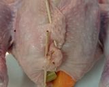 簡単ローストチキン　丸鶏作り方5写真