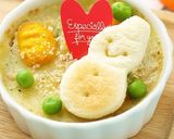 離乳食　雪だるまとかぼちゃのグラタン作り方1写真