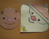 トナカイさんケーキ作り方1写真