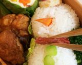 クリスマスお弁当・スノーマン2作り方1写真