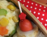クリスマスお弁当・スノーマン2作り方3写真