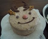 トナカイさんケーキ作り方6写真