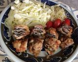 おや簡単！豚肉とシソと梅の重ね天ぷら作り方5写真