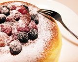 簡単　材料3つ✩スフレチーズケーキ作り方12写真