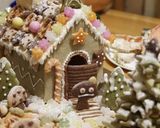 クリスマス　バージョン☆　お菓子の家　☆作り方9写真