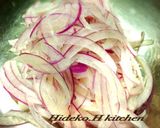 紫野菜のラペ・サラダ作り方2写真