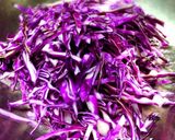 紫野菜のラペ・サラダ作り方3写真