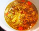 余ったチキン丸焼きがスープカレーに大変身作り方3写真