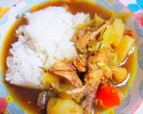 余ったチキン丸焼きがスープカレーに大変身作り方5写真