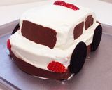 誕生日やクリスマスに☆パトカーケーキ作り方19写真