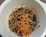 麦味噌と干し椎茸で、簡単おせちの松前漬を作り方2写真