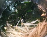 まな板包丁使わずに！わかめスープ作り方2写真