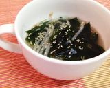 まな板包丁使わずに！わかめスープ作り方3写真