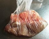 簡単！鶏胸肉の甘酢煮。お酢でやわらかい！作り方2写真