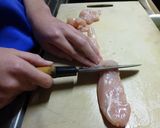 鶏のささみサラダ作り方3写真