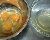 お弁当に女子力を♬❤ハート❤の卵焼き♡作り方1写真