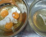 お弁当に女子力を♬❤ハート❤の卵焼き♡作り方3写真
