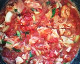 熱々を召し上がれー！鶏肉のトマトソース煮作り方4写真