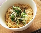 簡単＊1人ランチ＊釜玉そうめん＊アレンジ作り方6写真