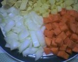 給食の味♡野菜たっぷり♪たべるスープ作り方1写真