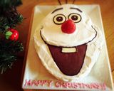 クリスマス☆オラフのケーキ作り方16写真