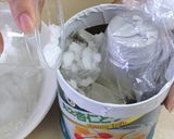 空き缶で作るアイスクリーム【天狗缶詰】作り方8写真