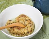 納豆チャーハンの焼きおにぎり茶漬け作り方3写真