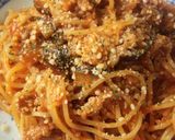 ワンポットパスタ♡なすのボロネーゼパスタ作り方5写真