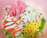 ザッパな私のレンチン蓮根サラダ☆作り方3写真