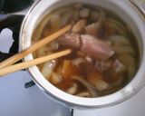 絶品! まぐろ 玉ねぎ 椎茸の 煮物♪作り方5写真