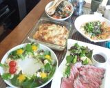 普通のポテトサラダでクリスマスリース作り方8写真