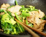 10分★豚肉とオクラの万能味噌ダレ炒め作り方2写真