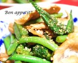 10分★豚肉とオクラの万能味噌ダレ炒め作り方3写真