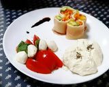 前菜♡トマトのカプレーゼ作り方5写真