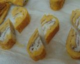 お弁当に女子力を♬❤ハート❤の卵焼き♡作り方10写真