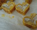 お弁当に女子力を♬❤ハート❤の卵焼き♡作り方11写真