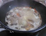 豚肉と里芋、にんじん、しいたけの中華煮作り方5写真