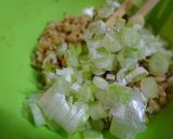 おつまみに最高！納豆の油揚げ包み焼き作り方2写真