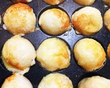卵無しで美味しい♫米米チーズたこ焼き作り方9写真