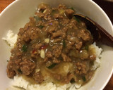 ギョウザ丼☆ご飯とまらん美味しいとこどり作り方4写真