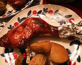 ☆簡単☆照り焼きローストチキン☆作り方6写真