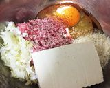 揚げないふわふわ肉団子、長ねぎあんで作り方2写真