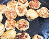 揚げないふわふわ肉団子、長ねぎあんで作り方6写真