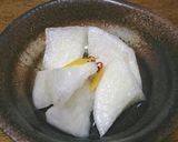 柚子と大根の甘酢漬け作り方4写真